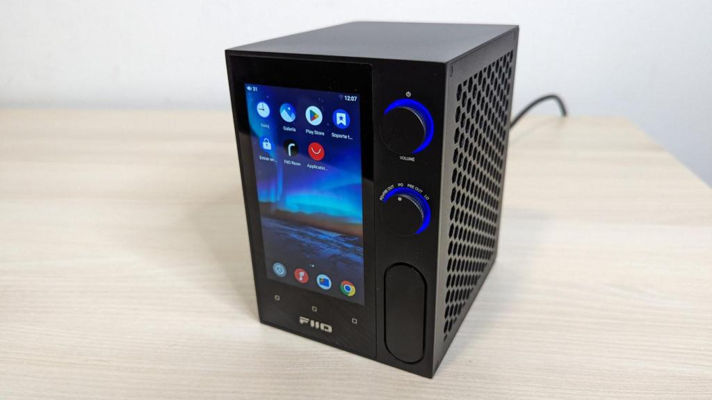 El FiiO R7 está basado en Android, y la interfaz es familiar para cualquier usuario de móvil