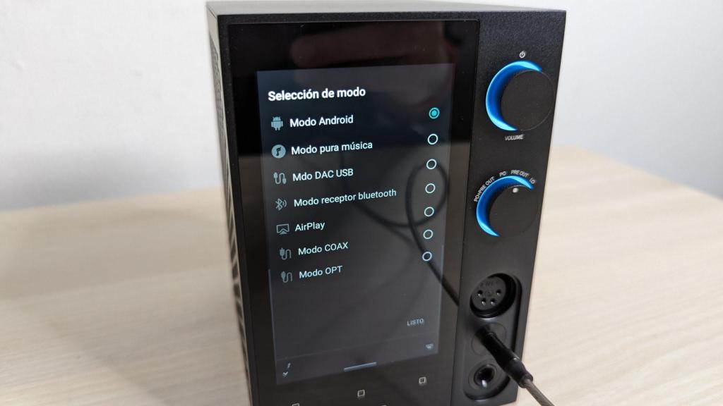 El FiiO R7 permite cambiar entre varios modos