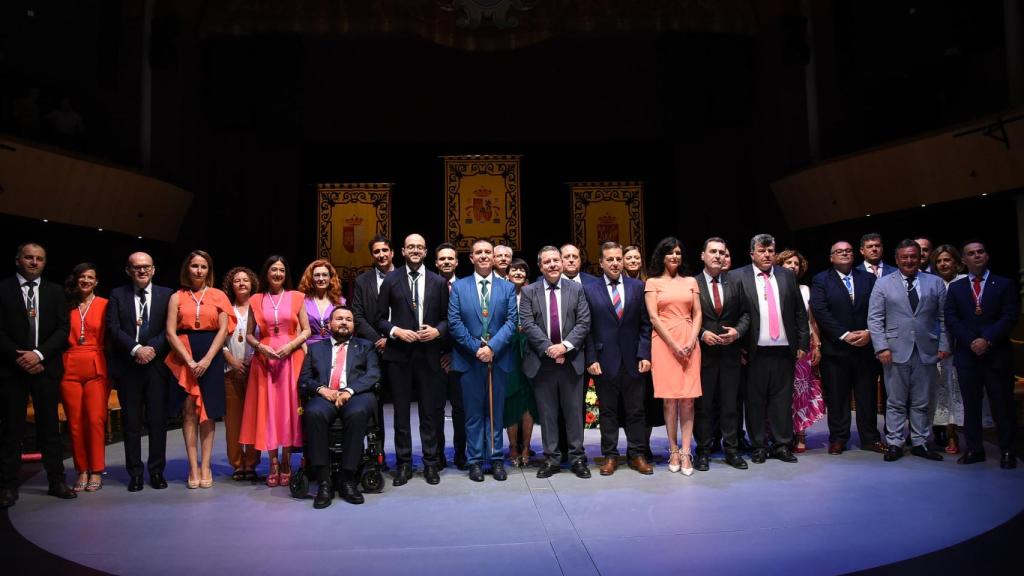 Sesión constitutiva de la Diputación de Albacete. Foto: JCCM.