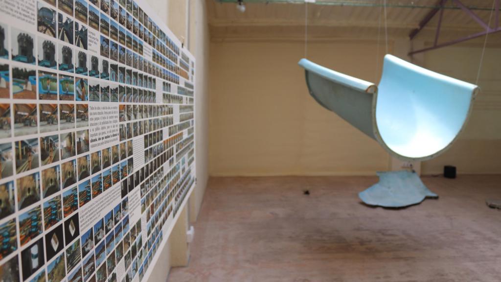 Collage del proyecto 'Fin de Temporada', presentado en el espacio cultural la hipoteca.
