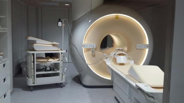 Imagen de un TAC en un hospital.