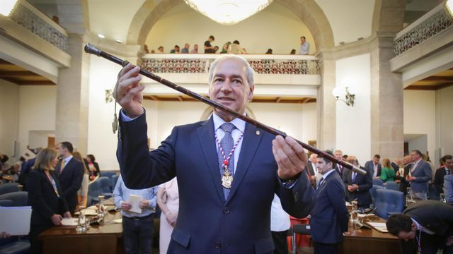 Pleno de constitución de la Diputación Provincial de Lugo.
