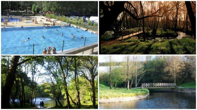 Playas fluviales en el área de Santiago de Compostela