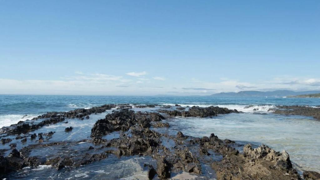 Pozas naturales en el entorno de la playa de As Furnas. Foto: Shutterstock