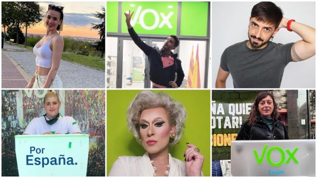 De izquierda a derecha y de arriba a abajo: Estefanía, Carlos, Isaac, Paula, Javier y Emma.