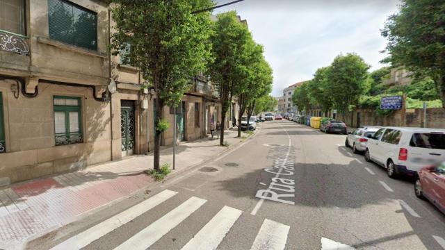 Calle Camilo Veiga, en Vigo.