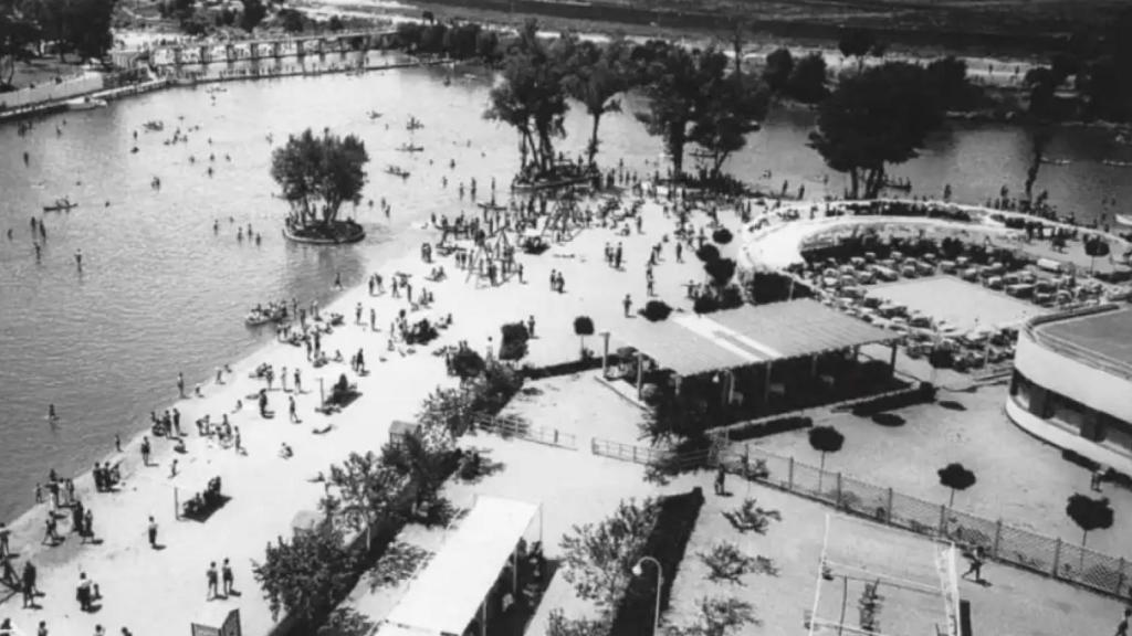 Antigua playa de Madrid, próxima al río Manzanares y el arroyo del Fresno.