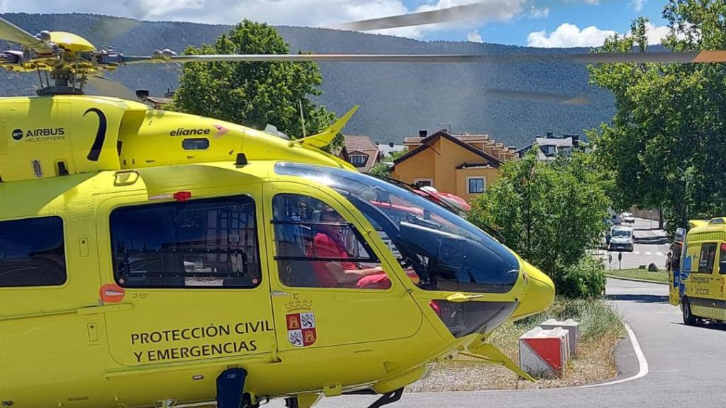 Helicóptero de Sacyl