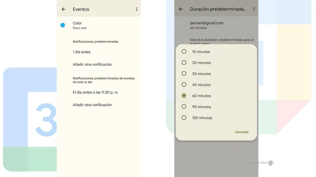 Calendario de Google