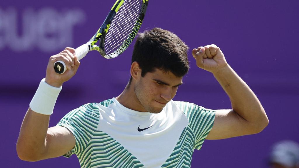 Carlos Alcaraz, tras ganar el torneo de Queen's 2023