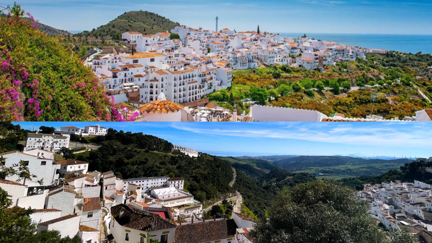 Frigiliana y Casares.
