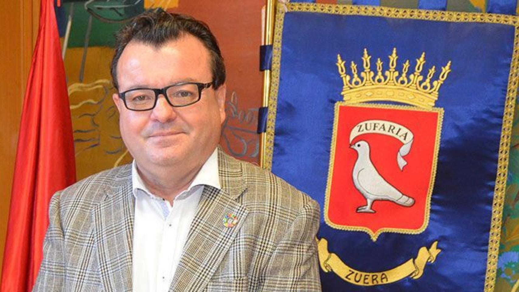 Luis Zubieta, alcalde de Zuera.