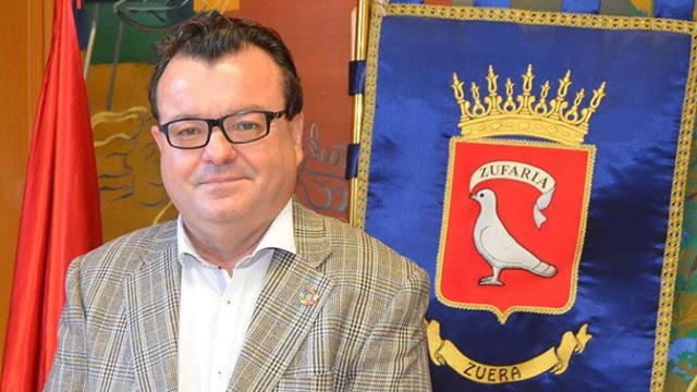 Luis Zubieta, alcalde de Zuera.