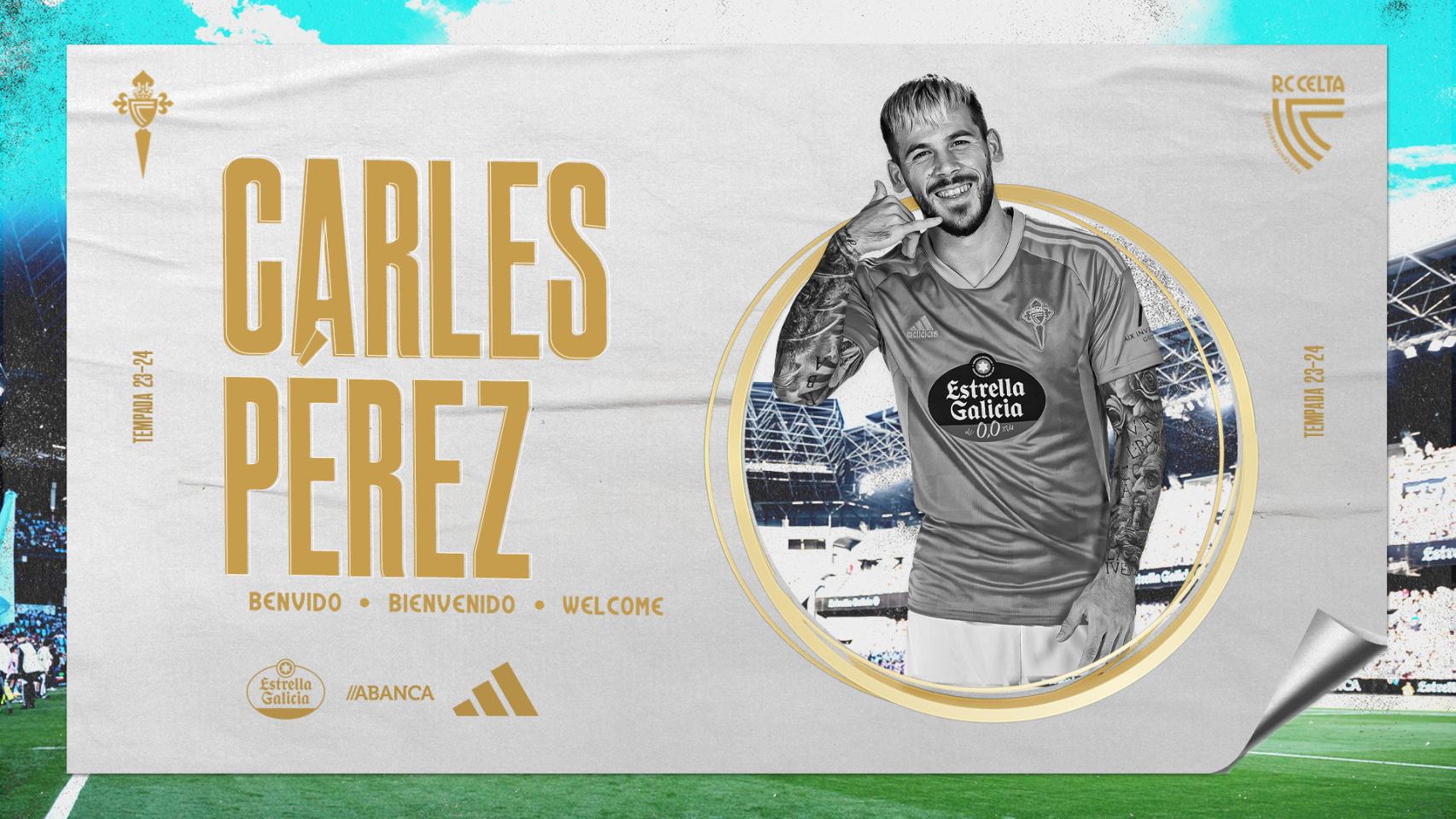 Fichaje de Carles Pérez.
