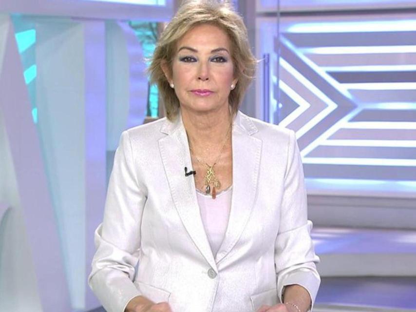 Ana Rosa Quintana, una de las presentadoras más señaladas por la izquierda.