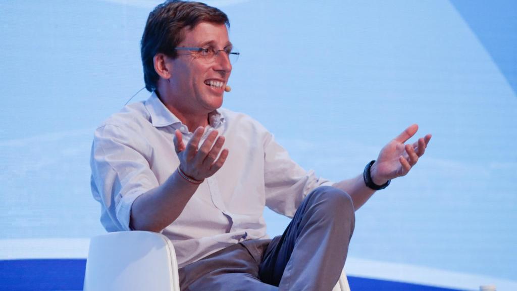 José Luis Martínez-Almeida, alcalde de Madrid, en su intervención