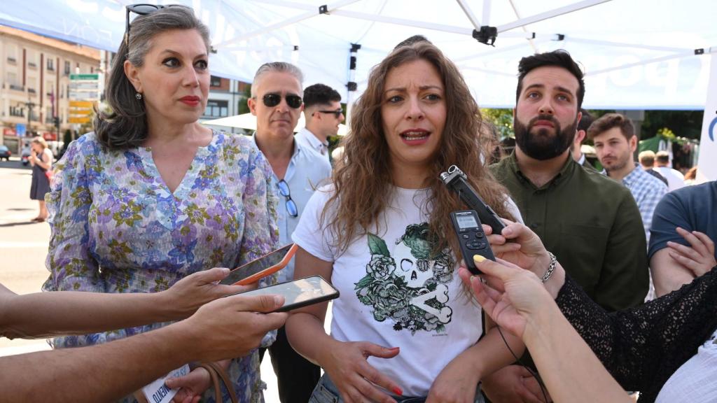 La presidenta del PP de León, Ester Muñoz