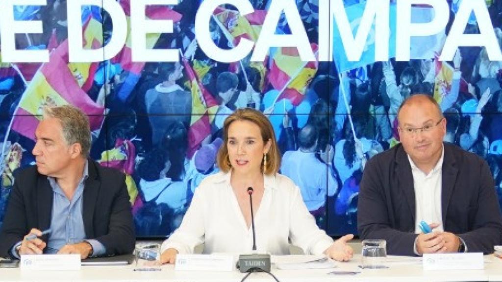 Bendodo, Gamarra y Tellado, en una imagen reciente.