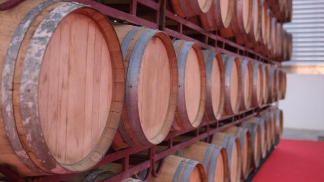 Barriles de vino.