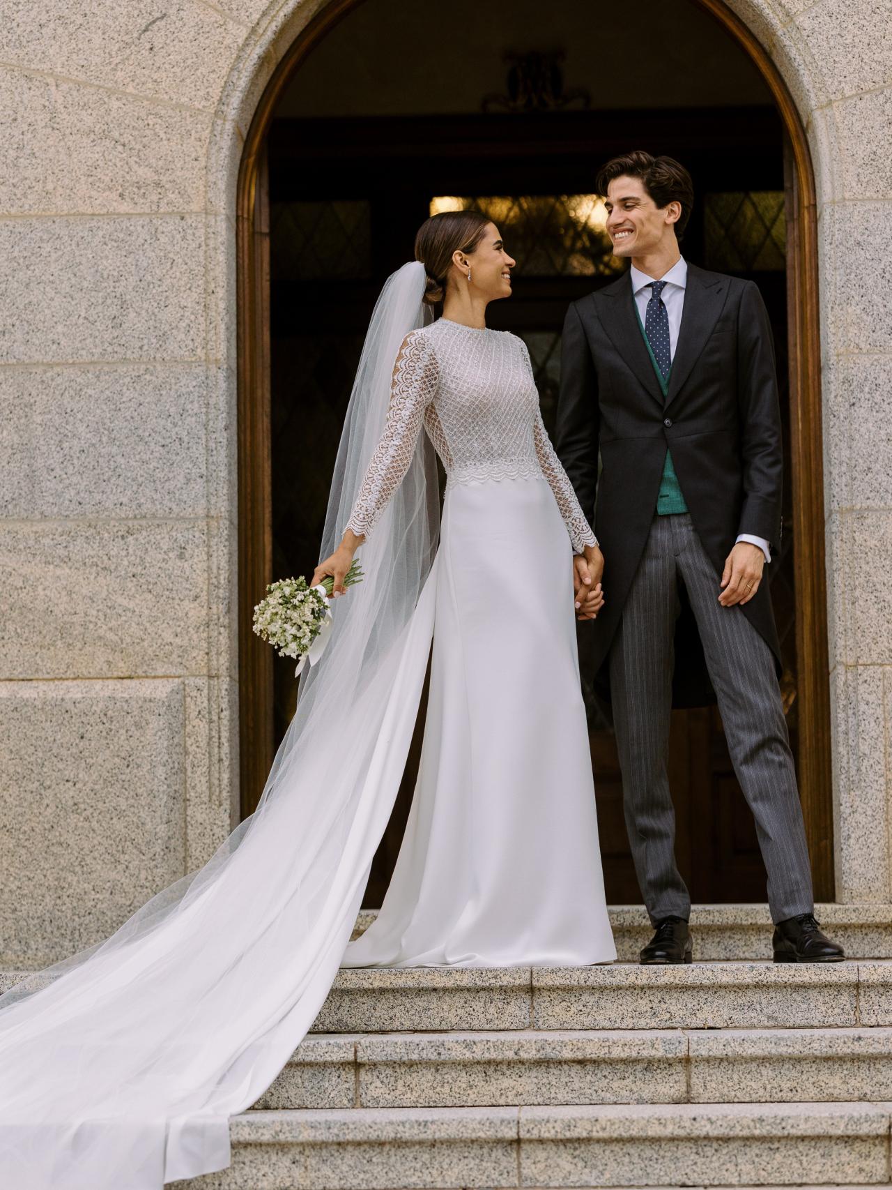 Primer vestido de novia de Emelie Lindmark.