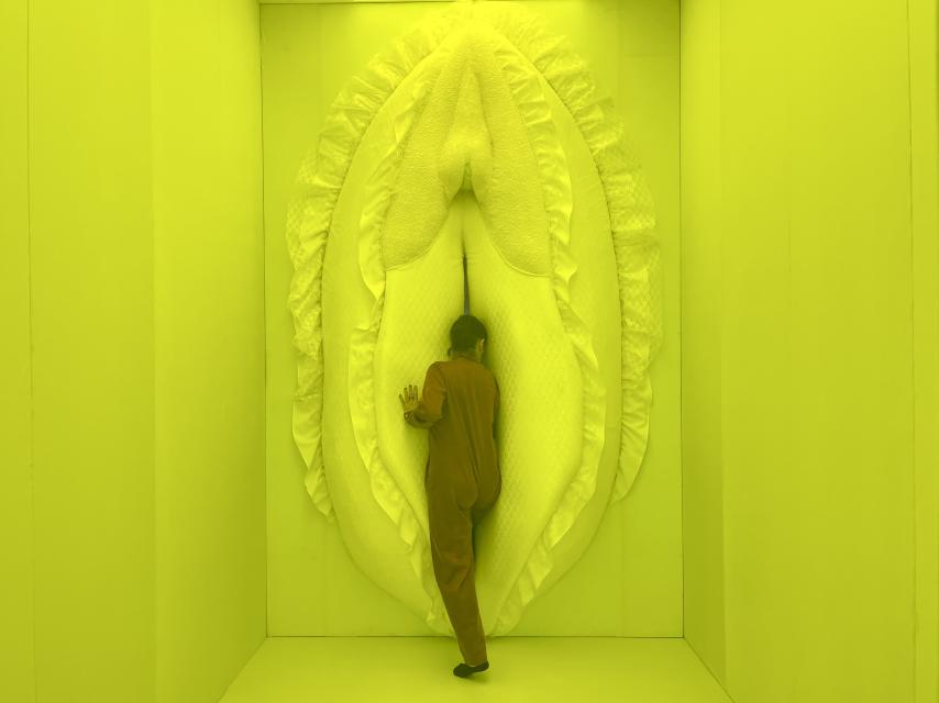 MATRIA instalación de Marta Pazos en Galería Nacional Cuatrienal de Praga 2023 FOTO  de Klàra Zieglerová