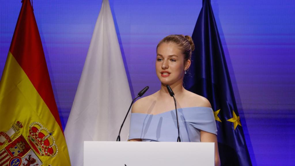 La princesa de Asturias en los Premios Princesa de Girona 2022.