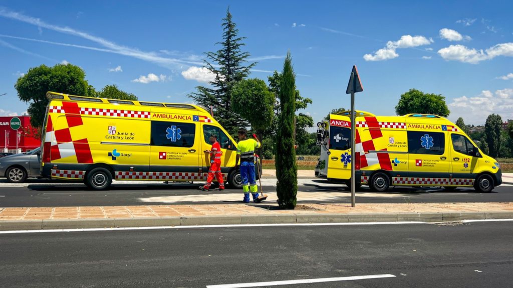 Accidente con un patinete eléctrico en Carbajosa