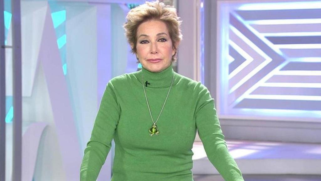 Ana Rosa Quintana durante la emisión de 'El programa de Ana Rosa'.