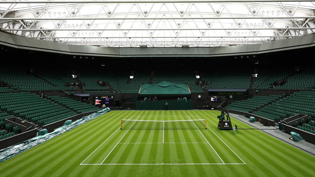 Pista central de Wimbledon.