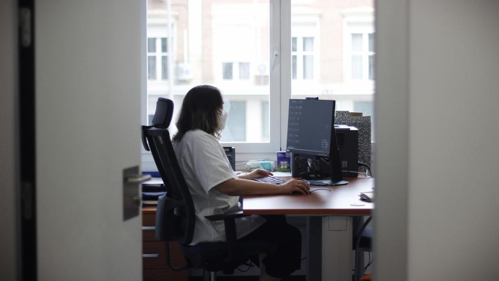 Margarita Pascual, en su oficina.