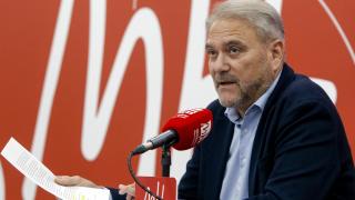 El rector de la Universidad Miguel Hernández de Elche (UMH), Juan José Ruiz, este lunes.