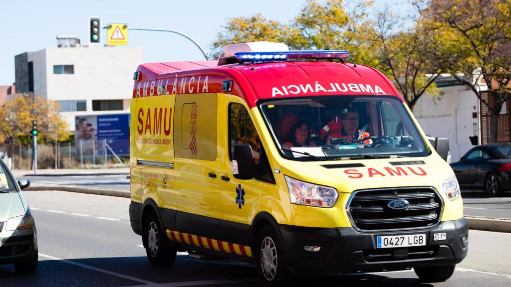 Una ambulancia SAMU en imagen de archivo.