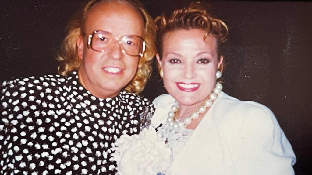 Rappel y Carmen Sevilla, en una imagen compartida en las redes sociales.