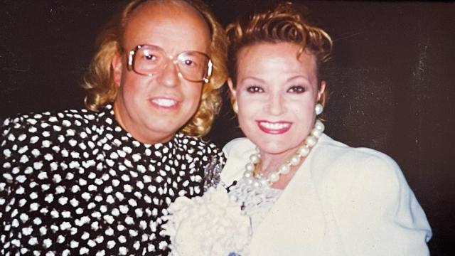 Rappel y Carmen Sevilla, en una imagen compartida en las redes sociales.