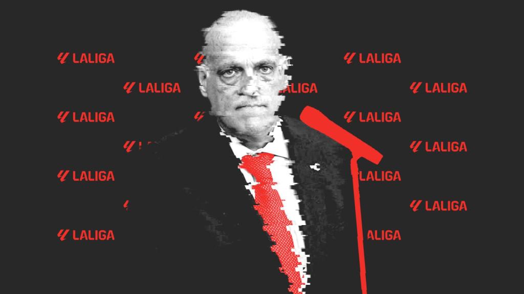 Jaiver Tebas en un fotomontaje