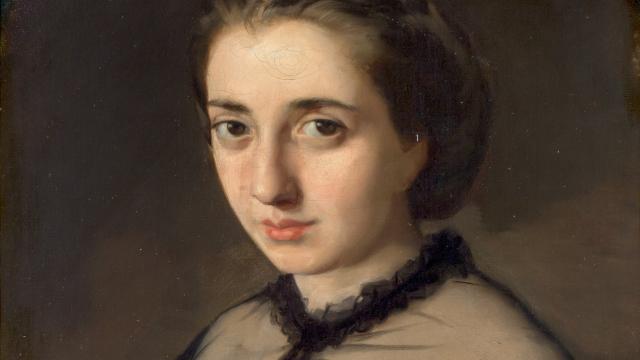 Pedro Rosales: retrato de Maximina Martínez de Pedrosa, 1860. Museo Nacional del Prado