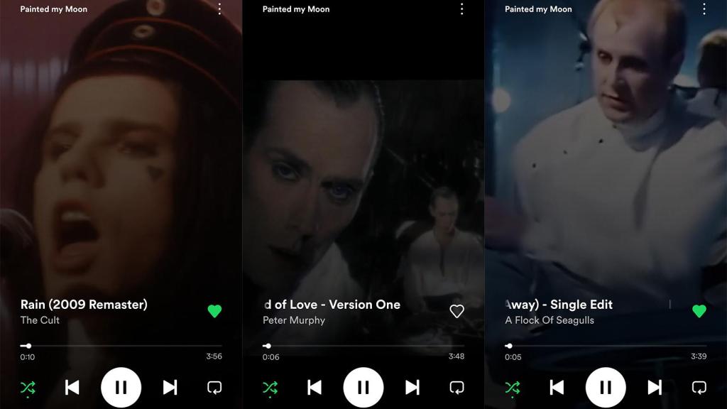 Vídeos de 10 segundos en Spotify