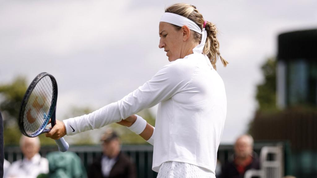 Victoria Azarenka, en Wimbledon 2023