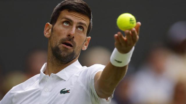 Novak Djokovic, en Wimbledon 2023