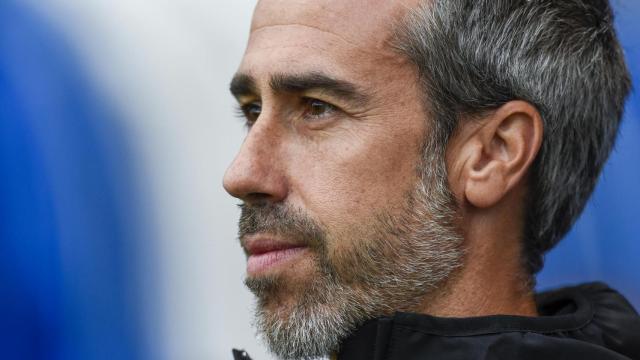 Jorge Vilda, en un partido de la selección española de fútbol femenino