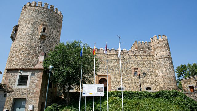Fachada del Castillo de San Servando, en Toledo