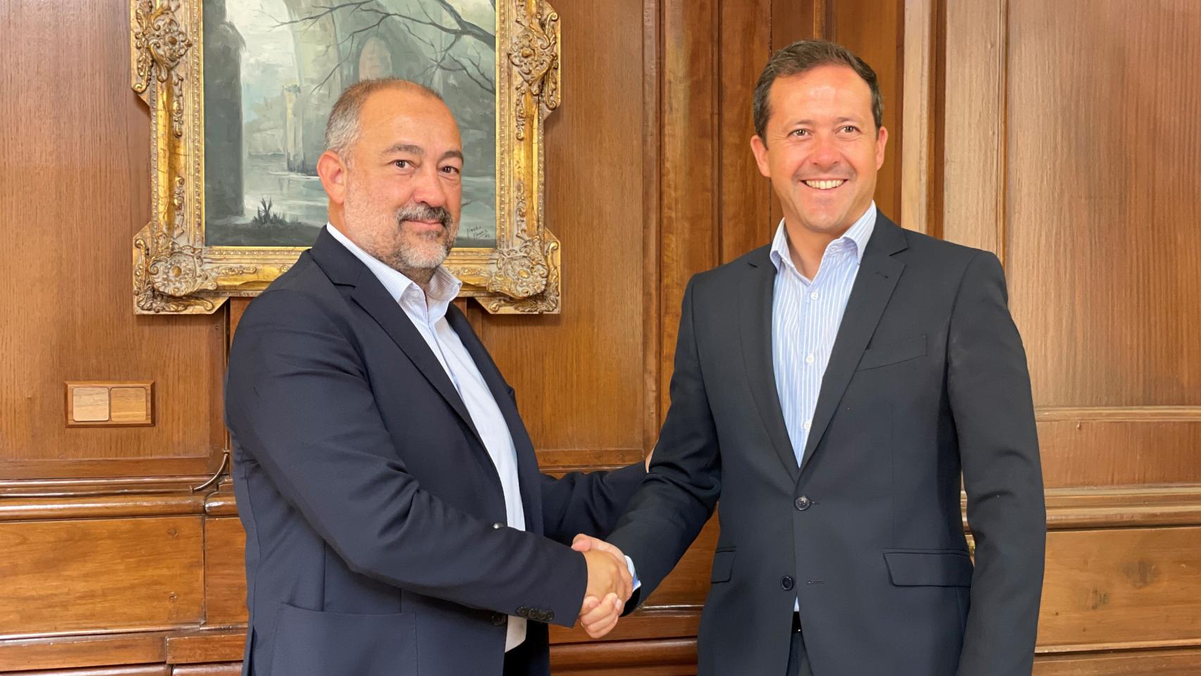 Julián Garde y Carlos Velázquez. Foto: UCLM.
