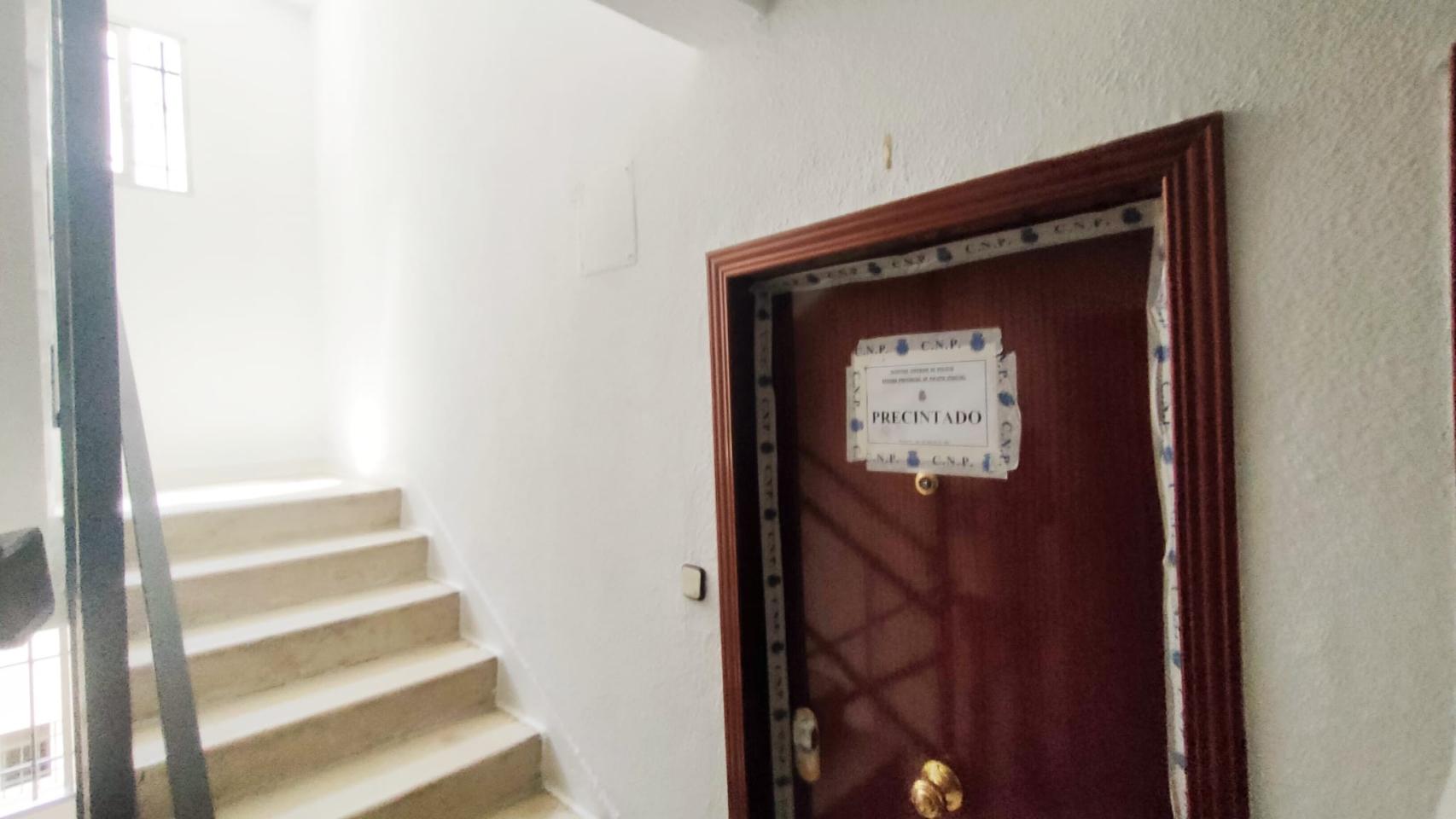 Vivienda precintada.