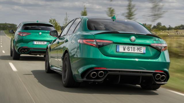 Alfa Romeo Giulia y Stelvio Quadrifoglio.