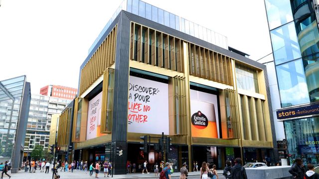 Imagen de la campaña en el centro de Londres