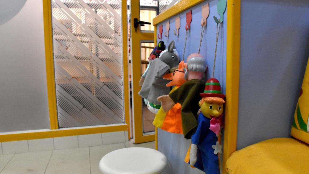 Marionetas de la peluquería infantil Carry