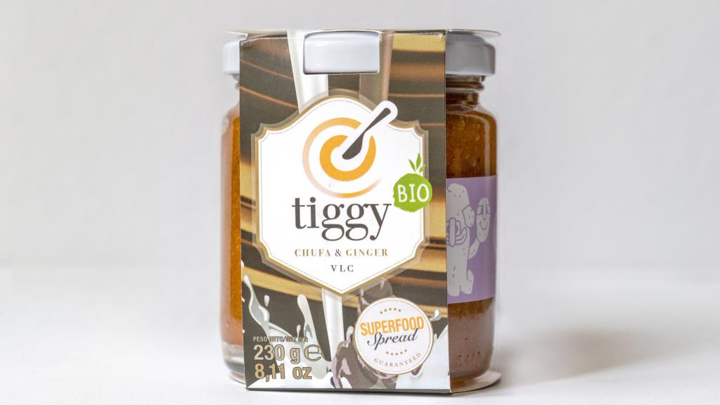 Crema untable de chufa y jengibre.