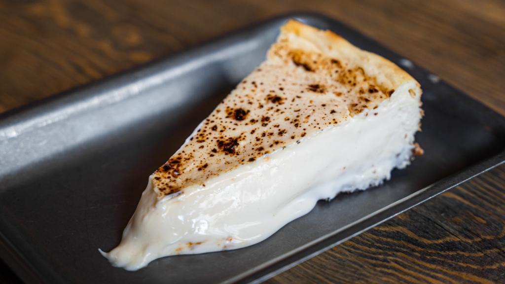 Su cremosa tarta de queso casera.