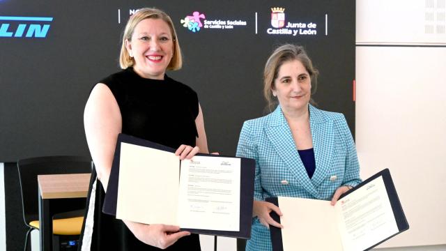 Firma del protocolo de colaboración de la Junta y Michelin