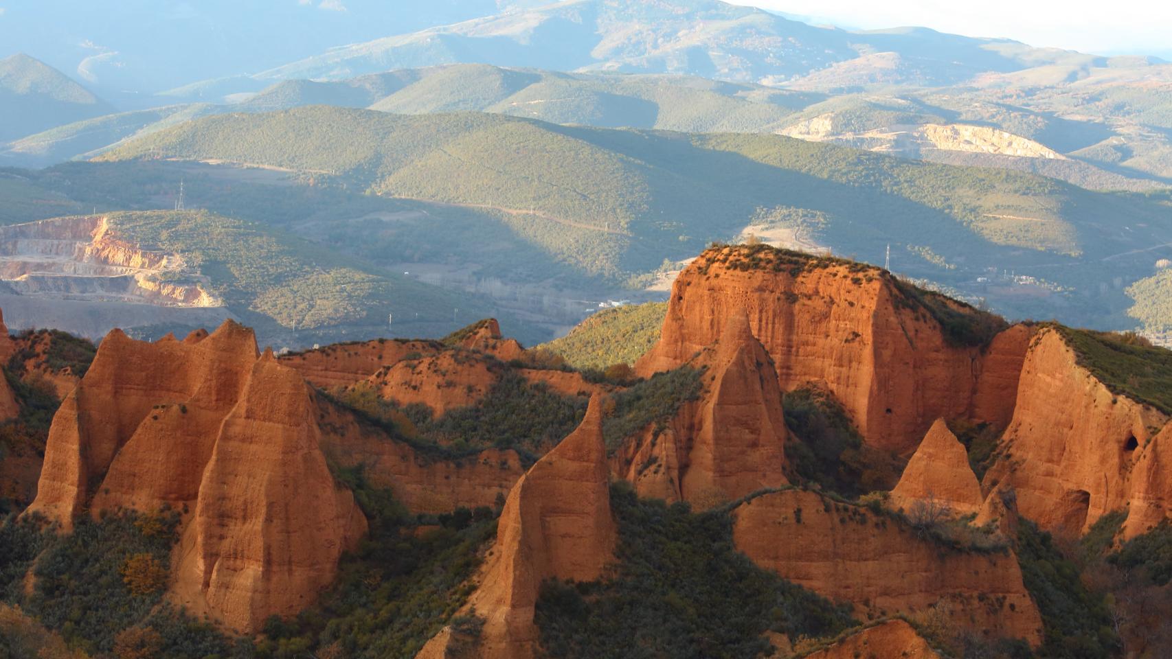 Las Médulas, en la provincia de León.